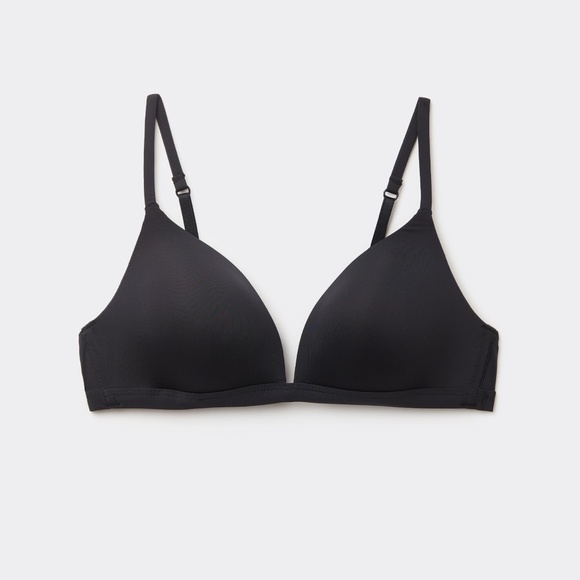 INTIMISSIMI Tiziana Triangle Bra in Ultralight Microfiber Size 34B BLACK (NWOT) - Picture 1 of 1
